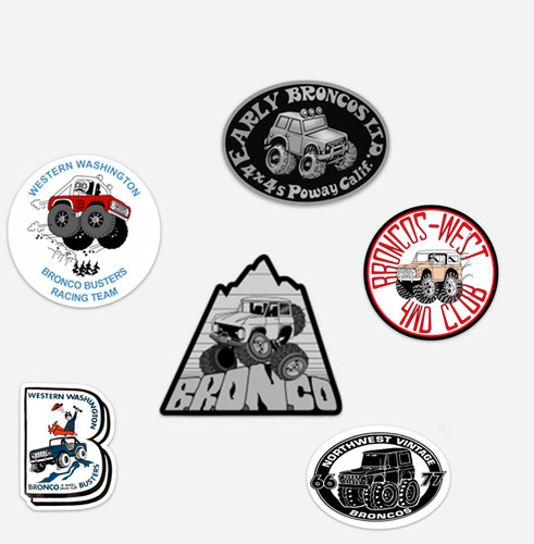 Classic vintage bronco club - classic,